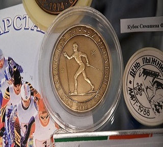 Медаль Казанского лыжного марафона 2002 года