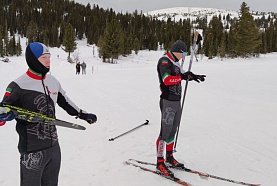 Сборная республики  по лыжным гонкам готовится к предстоящим соревнованиям