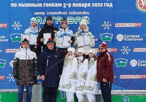 Старты лучших лыжников-учащихся Татарстана