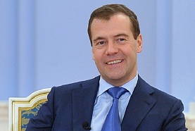 Дмитрий Медведев поздравил лыжника  из Республики Татарстан Андрея Ларькова с «серебром» Олимпиады