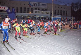 В Зеленодольске прошла лыжная гонка Звезд