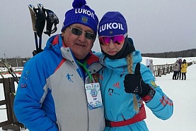Татарстанская спортсменка Анна Нечаевская  заняла третье место  в скиатлоне на чемпионате  России