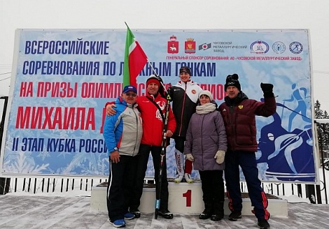 Татарстанская спортсменка Лариса Рясина завоевала золото  на II этапе Кубка России по лыжным гонкам