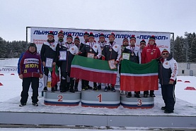 Команда Республики Татарстан стала победителем Чемпионата ПФО по лыжным гонкам