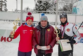 Христина Мацокина  стала  победителем первенства России по лыжным гонкам  в спринте