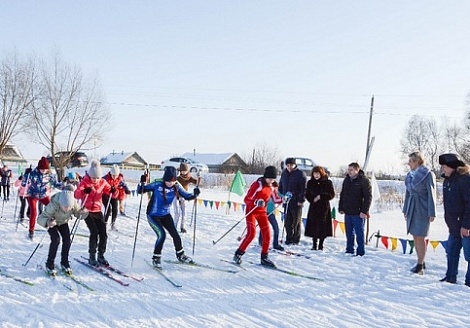 В Татарстане в рамках проекта «Детский спорт» состоялись лыжные гонки