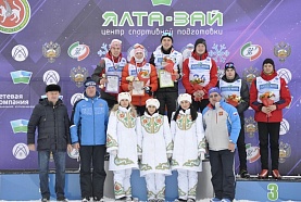 Команда Республики Татарстан заняла 3-место в первенстве Приволжского федерального округа по лыжным гонкам.