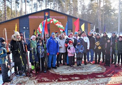 В Пестречинском районе торжественно открыли лыжную базу