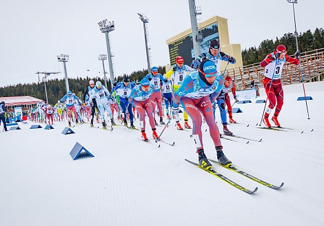 С 25 марта по 2 апреля в г.Ханты-Мансийске прошел Чемпионат России по лыжным гонкам