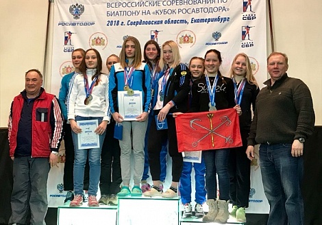 Татарстанская биатлонистка Диляра Фассалова заняла серебро в эстафете на Первенстве России по биатлону среди девушек 18-19 лет