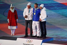 Андрей Ларьков завоевал бронзовую медаль на Олимпиаде в Пхенчхане