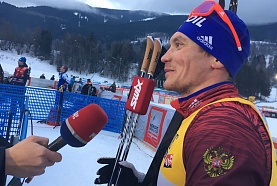 Андрей Ларьков стал вторым на предпоследнем этапе "Тур де Ски"