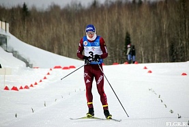 Татарстанский  спортсмен  Ярослав Рыбочкин – победитель скиатлона на Первенстве России по лыжным гонкам.