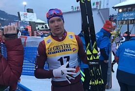 Андрей Ларьков показал пятый результат в индивидуальной гонке классическим стилем на 15 км. во второй соревновательный день в рамках первого этапа Кубка мира в Финляндии   