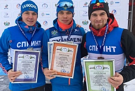 Егор Казаринов занял второе место в спринте на всероссийских соревнованиях в Тюмени