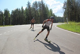 Татарстанские спортсмены участвуют во Всероссийских соревнованиях по лыжероллерам и кроссу